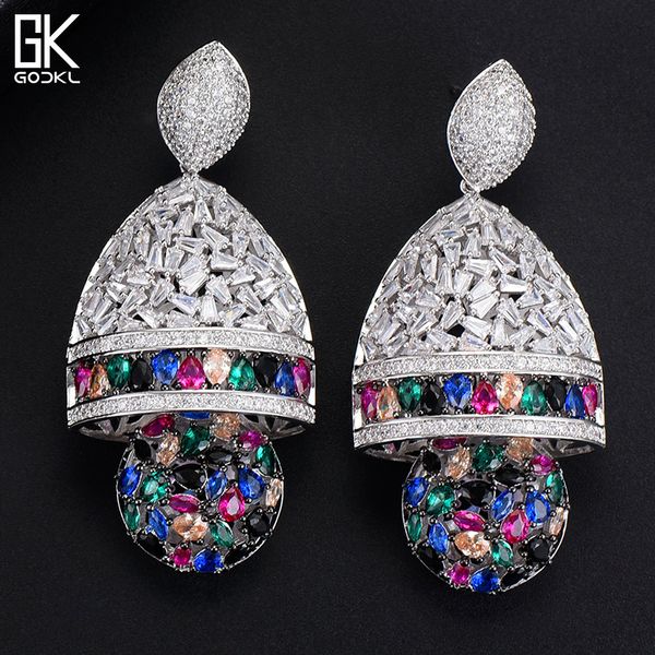 godki 61mm trendy luxury water drop nigerian long dangle earrings for women wedding zirconia cz bridal dangle earring2018, Silver
godki 61mm trendy luxury water drop nigerian long dangle earrings for women wedding zirconia cz bridal dangle earring2018, Silver