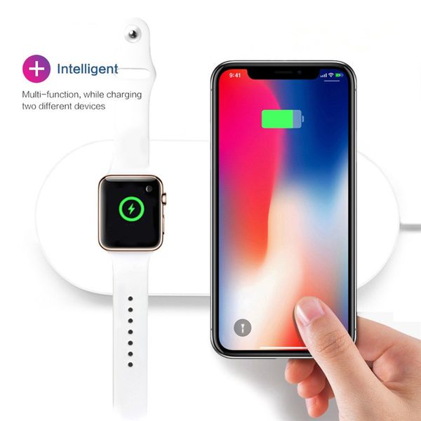 Airpower для iWatch 2 3 QI Беспроводное зарядное устройство для iPhone X 8 8plus Быстрая зарядка д
Airpower для iWatch 2 3 QI Беспроводное зарядное устройство для iPhone X 8 8plus Быстрая зарядка д