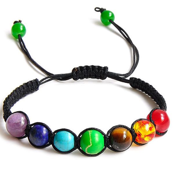 rainbow 7 chakra healing bracelet reiki stone pray balanced beads fashion bracelet colorful yoga beads support fba drop shipping g767f, Black
rainbow 7 chakra healing bracelet reiki stone pray balanced beads fashion bracelet colorful yoga beads support fba drop shipping g767f, Black