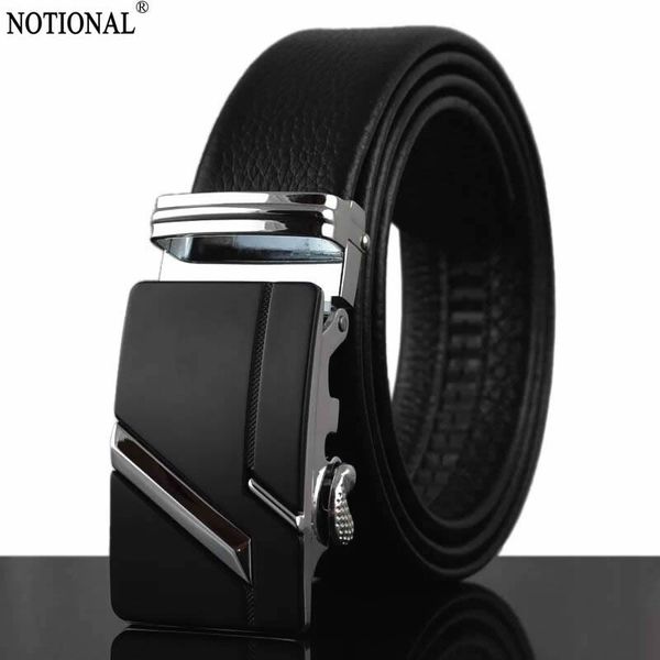 notional men belt men leather belt male genuine leather belts cowskin automatic buckle black gift nx1010d, Black;brown
notional men belt men leather belt male genuine leather belts cowskin automatic buckle black gift nx1010d, Black;brown