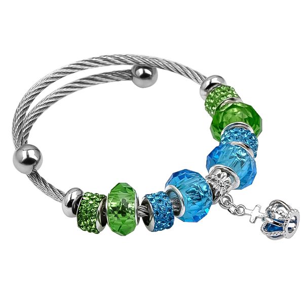 mok antique silver charm bracelet & bangle with love flower crystal ball beads bracelets for women wedding jewelry, Black
mok antique silver charm bracelet & bangle with love flower crystal ball beads bracelets for women wedding jewelry, Black