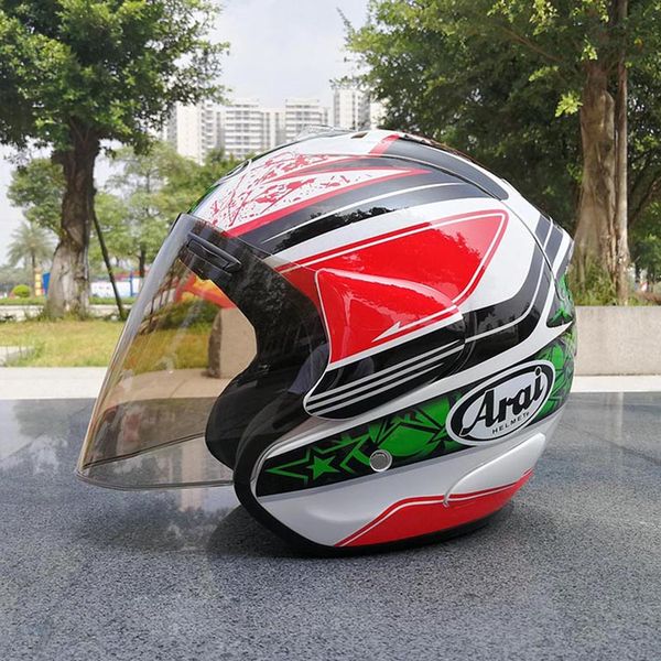 

motorcycle helmet half open face men women casco vintage scooter jet helmet retro helmets pare moto cascos para