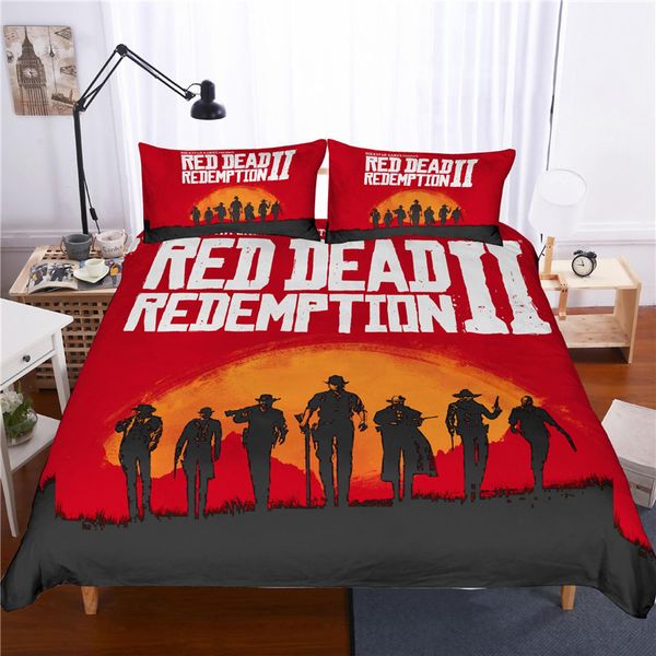 3D Red Dead Redemption 2 Дизайн постельного белья 2PC 3PC Пододеяльник Набор Пододеяльник Наво
3D Red Dead Redemption 2 Дизайн постельного белья 2PC 3PC Пододеяльник Набор Пододеяльник Наво