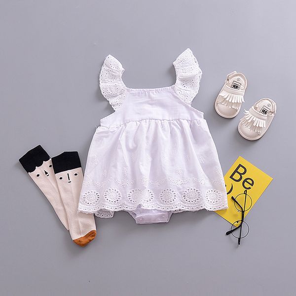 2018 summer baby girl romper dress infant toddler girls clothes cotton white lace sleeveless romper jumpsuit outfits sunsuit kids clothing, Blue
2018 summer baby girl romper dress infant toddler girls clothes cotton white lace sleeveless romper jumpsuit outfits sunsuit kids clothing, Blue
