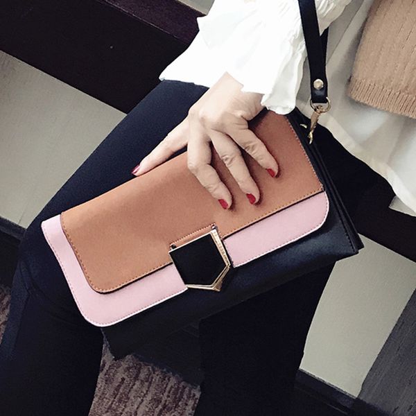 women patchwork daily clutches bag for lady girl fashion clutch with gold chain chain shoulder bag
women patchwork daily clutches bag for lady girl fashion clutch with gold chain chain shoulder bag