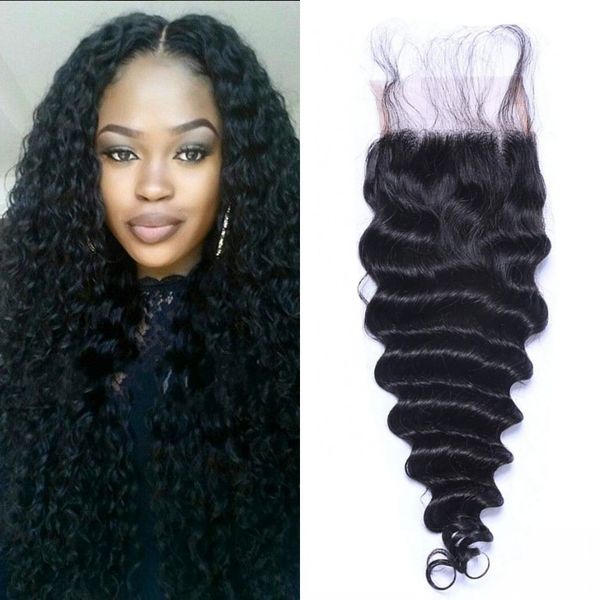 4x4 deep curly lace closure with baby hair unprocessed indian human hair closure middle three part, Black;brown
4x4 deep curly lace closure with baby hair unprocessed indian human hair closure middle three part, Black;brown