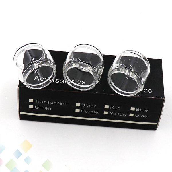Clear Pyrex Glass Tube Fat Boy Bulb Bubble Replacement Ijust 3 FreeMaX Fireluke Mesh TFV8 TFV12 Valyrian Resa Prince With Retail Packaging
Clear Pyrex Glass Tube Fat Boy Bulb Bubble Replacement Ijust 3 FreeMaX Fireluke Mesh TFV8 TFV12 Valyrian Resa Prince With Retail Packaging
