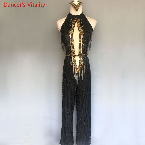 senior diamond tassel kids latin dance performance dress women girls latin ballroom waltze tango dance competition clothing, Black;red
senior diamond tassel kids latin dance performance dress women girls latin ballroom waltze tango dance competition clothing, Black;red