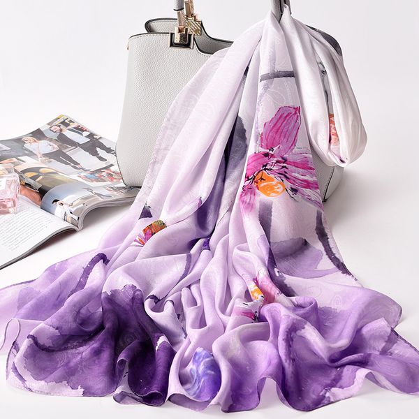 2018 women 100% pure silk scarf shawl wrap scarves for ladies luxury chiffon hijab pashimina fantastic print neckerchief stoles
2018 women 100% pure silk scarf shawl wrap scarves for ladies luxury chiffon hijab pashimina fantastic print neckerchief stoles