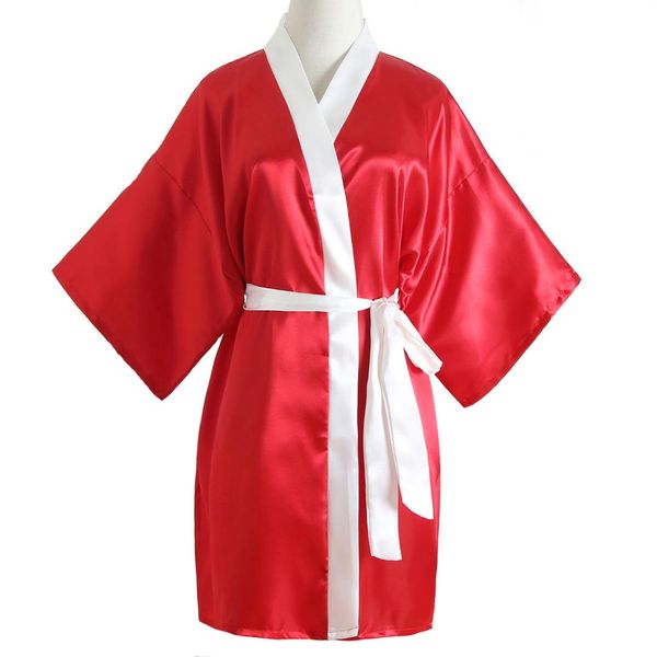 new women deep v-neck nightwear home dress cosmetic wear kimono bath gown bride wedding robe rayon sleepwear spa nightgown, Black;red
new women deep v-neck nightwear home dress cosmetic wear kimono bath gown bride wedding robe rayon sleepwear spa nightgown, Black;red