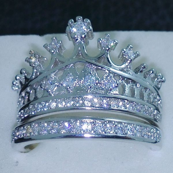 fashion jewelry crown set jewelry gem 5a zircon stone 925 sterling silver wedding band ring set sz 5-10 ing, Slivery;golden
fashion jewelry crown set jewelry gem 5a zircon stone 925 sterling silver wedding band ring set sz 5-10 ing, Slivery;golden