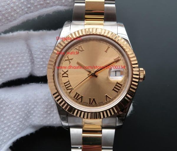 wristwatches new sapphire 41mm 126333 roman stainless steel champagne automatic mechanical men's watch watches, Slivery;brown
wristwatches new sapphire 41mm 126333 roman stainless steel champagne automatic mechanical men's watch watches, Slivery;brown