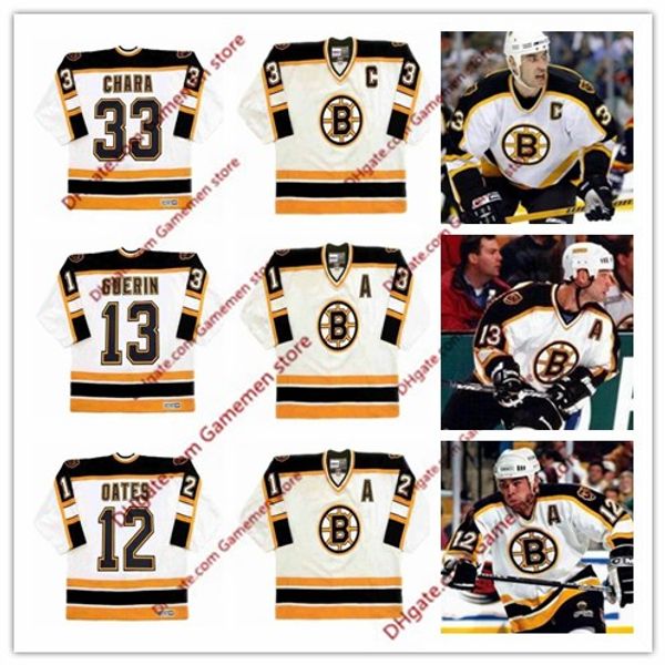 Men's ZDENO CHARA Boston Bruins 13 BILL GUERIN 12 ADAM OATES BOBBY ORR TUUKKA RASK ZDENO CHARA CCM Vintage Away Hockey stitched Jersey
Men's ZDENO CHARA Boston Bruins 13 BILL GUERIN 12 ADAM OATES BOBBY ORR TUUKKA RASK ZDENO CHARA CCM Vintage Away Hockey stitched Jersey