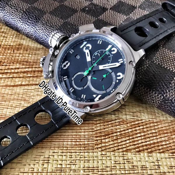 new u-51 chimera steel case black dial white mark green blue hands miyota quartz chronograph mens watch satch black leather watches u64, Slivery;brown
new u-51 chimera steel case black dial white mark green blue hands miyota quartz chronograph mens watch satch black leather watches u64, Slivery;brown