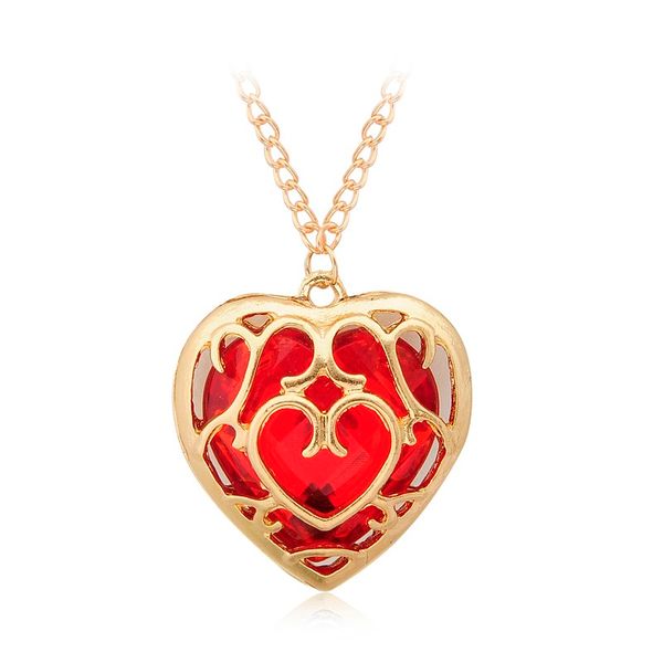 the legend of zelda women necklace blue red hollow heart pendant necklaces lovers couple link chain gifts wedding party anniversary thanksgi, Silver
the legend of zelda women necklace blue red hollow heart pendant necklaces lovers couple link chain gifts wedding party anniversary thanksgi, Silver