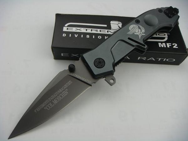 Newest EXTREMA RATIO MF2 X02 Knife 21.2cm Folding Pocket Kinfe Grey Steel Handle Outdoor Gear EDC Hunting Tactical Hand Tool Knives P343F
Newest EXTREMA RATIO MF2 X02 Knife 21.2cm Folding Pocket Kinfe Grey Steel Handle Outdoor Gear EDC Hunting Tactical Hand Tool Knives P343F
