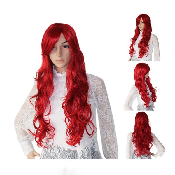 fashion long wine red wavy curly women lady cosplay anime hair wig wigs +wig cap, Black;brown
fashion long wine red wavy curly women lady cosplay anime hair wig wigs +wig cap, Black;brown