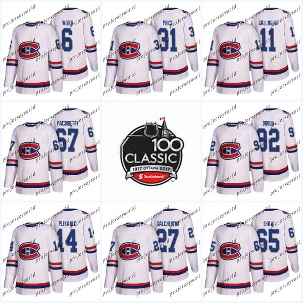 Youth 100th Classic Patch 92 Jonathan Drouin Montreal Canadiens Jerseys 31 Carey Price 6 Shea Weber 11 Brendan Gallagher Ice Hockey Jerseys
Youth 100th Classic Patch 92 Jonathan Drouin Montreal Canadiens Jerseys 31 Carey Price 6 Shea Weber 11 Brendan Gallagher Ice Hockey Jerseys