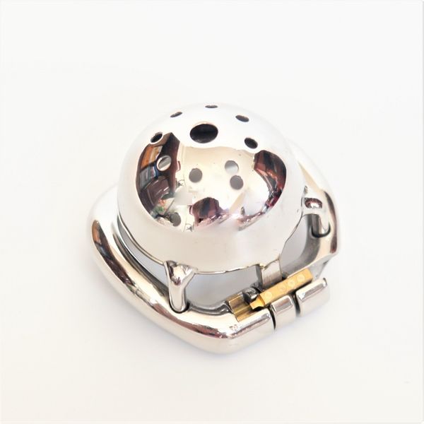 45mm device steel chastity cock shaped 304# cage male small super cock cage new metal stainless with arc short ring
45mm device steel chastity cock shaped 304# cage male small super cock cage new metal stainless with arc short ring