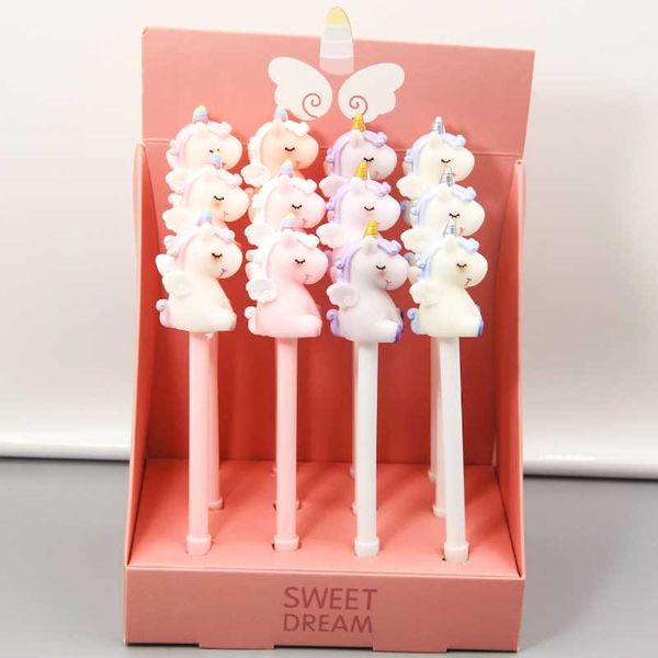 2 pcs/set cartoon sweet dream unicorn signature gel pen escolar papelaria school office stationery supply promotional gift
2 pcs/set cartoon sweet dream unicorn signature gel pen escolar papelaria school office stationery supply promotional gift