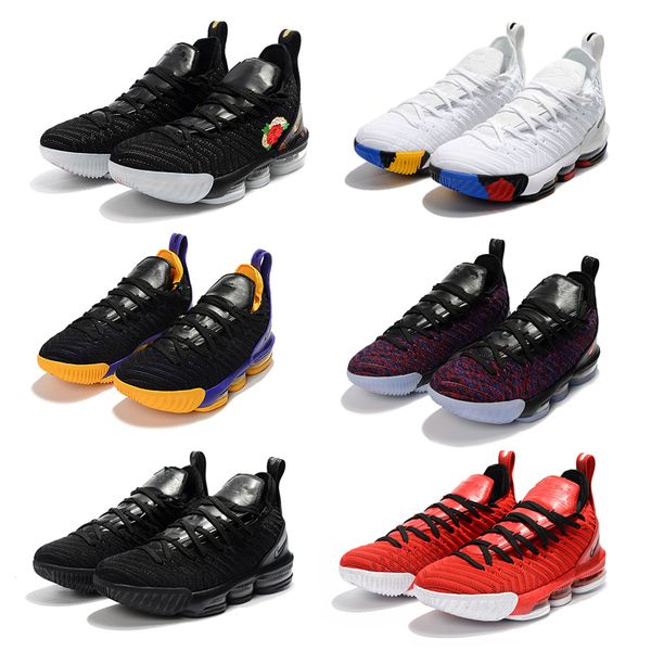16s Basketball Shoes Lakers Oreo THRU FRESH BRED Triple black mens Shoe 16s Trainers Sports Designer Sneakers Size 40-46
16s Basketball Shoes Lakers Oreo THRU FRESH BRED Triple black mens Shoe 16s Trainers Sports Designer Sneakers Size 40-46