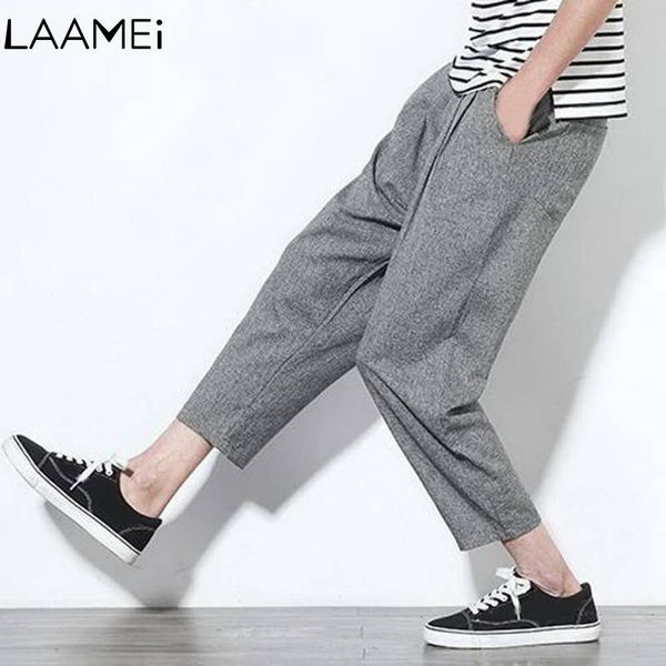 laamei men plus size fitness jogger pants male summerchinese style linen trousers solid loose pants hiphop clothes 2018, Black
laamei men plus size fitness jogger pants male summerchinese style linen trousers solid loose pants hiphop clothes 2018, Black