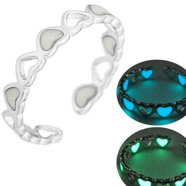 desigener jewelry rings for women hollowed-out heart rings noctilucence rings wholesale fashion of shipping, Silver
desigener jewelry rings for women hollowed-out heart rings noctilucence rings wholesale fashion of shipping, Silver