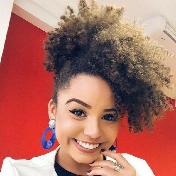 100% human hair ponytail afro kinky curly drawstring ponytail extensions, indian virgin hair pony tail afro kinky curly hair brown color, Black
100% human hair ponytail afro kinky curly drawstring ponytail extensions, indian virgin hair pony tail afro kinky curly hair brown color, Black