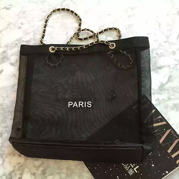 Fashion Ladies Transparent Mesh Chain Shoulder Bags Designer Brand Women Luxury Shopping Handbags Party Totes Bags
Fashion Ladies Transparent Mesh Chain Shoulder Bags Designer Brand Women Luxury Shopping Handbags Party Totes Bags
