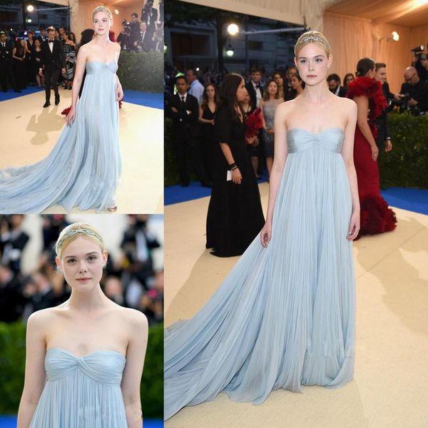 2018 met gala плиссированные платья выпускного вечера длинные elle фаннинг в светло-голубой без бретелек шеи вечернее платье красный ковер ш, Black
2018 met gala плиссированные платья выпускного вечера длинные elle фаннинг в светло-голубой без бретелек шеи вечернее платье красный ковер ш, Black