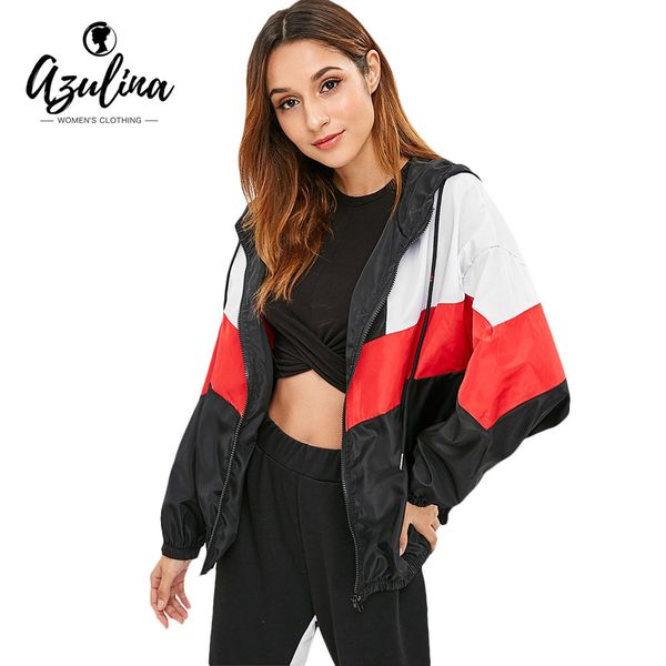 azulina hooded jacket women color block zip running jacket long sleeve jackets for women jogging hoodie windbreaker sportswear, Black;red
azulina hooded jacket women color block zip running jacket long sleeve jackets for women jogging hoodie windbreaker sportswear, Black;red