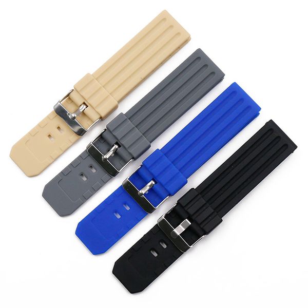 watch accessories sports silicone strap male 22mm pin buckle outdoor waterproof rubber strap female bracelet watch band, Black;brown
watch accessories sports silicone strap male 22mm pin buckle outdoor waterproof rubber strap female bracelet watch band, Black;brown