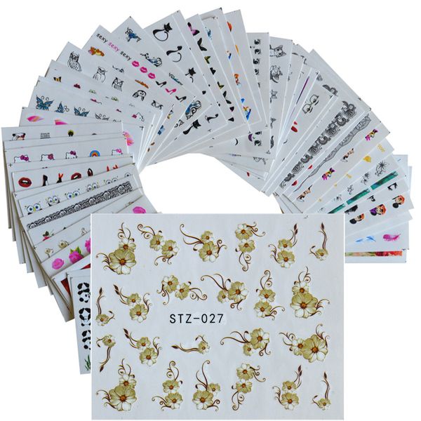 50sheets mixed 50 designs nail art water transfer sticker new diy cartoon/flower beauty decals nail art decorations jistz50, Black
50sheets mixed 50 designs nail art water transfer sticker new diy cartoon/flower beauty decals nail art decorations jistz50, Black