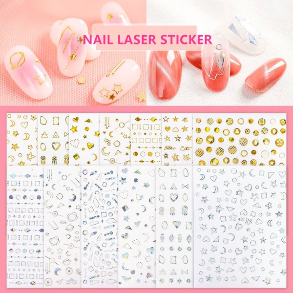 3d nail art sticker 431-439 nail point gold silver color decals tool diy decoration tools, Black
3d nail art sticker 431-439 nail point gold silver color decals tool diy decoration tools, Black