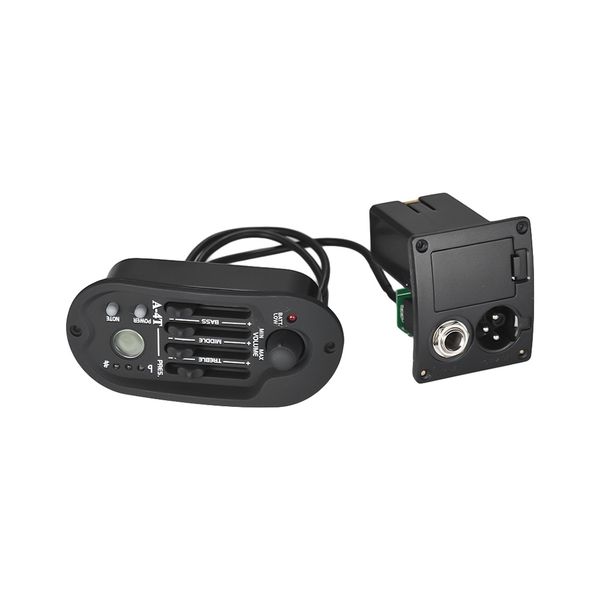 acoustic guitar 4-band eq equalizer tone volume preamp piezo pickup guitar pickup with lcd display
acoustic guitar 4-band eq equalizer tone volume preamp piezo pickup guitar pickup with lcd display