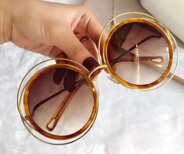ladies ce120s carlina round sunglasses havana brown gradient lenes 120s fashion shades sunglasses new with box, White;black
ladies ce120s carlina round sunglasses havana brown gradient lenes 120s fashion shades sunglasses new with box, White;black