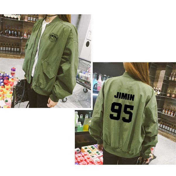 

allkpoper kpop bts wings jacket coat bangtan boys women's clothing for autumn outwear jimin jin v suga jungkook j-hope, Black;brown