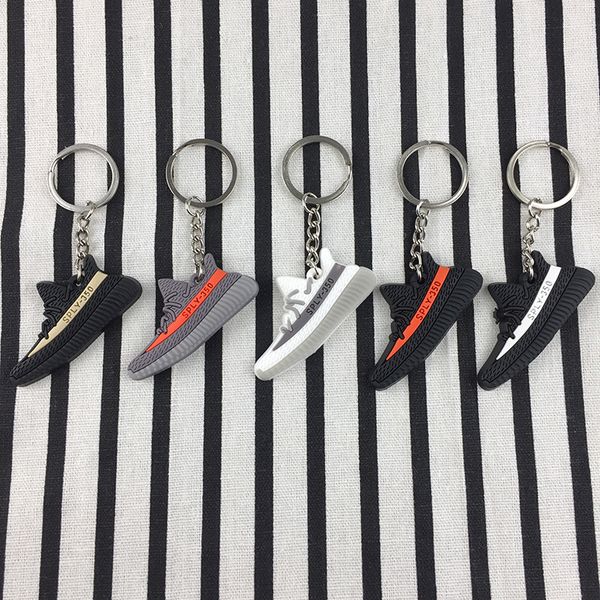five colors pvc rubber sport shoes keyrings basketball fans high-grade simulation key chain for car bag keychains, Silver
five colors pvc rubber sport shoes keyrings basketball fans high-grade simulation key chain for car bag keychains, Silver