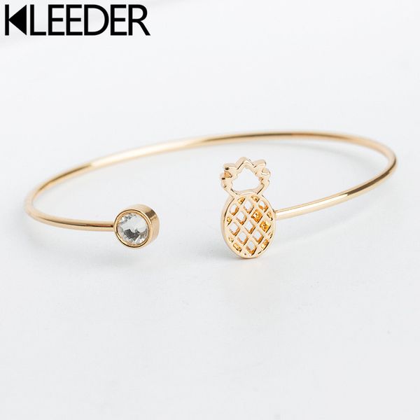 kleeder fashion hollow metal pineapple personality crystal bracelet lovely girls temperament adjustable bracelet korean jewelry, Black
kleeder fashion hollow metal pineapple personality crystal bracelet lovely girls temperament adjustable bracelet korean jewelry, Black
