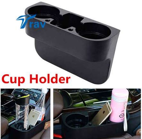 larath black cup holder drink beverage seat seam wedge car auto truck universal mount