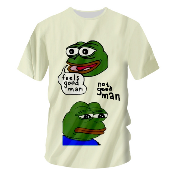 meme t-shirts men hip hop streetwear short sleeve o neck t shirt 2018 summer man 3d print frog white tshirts, White;black
meme t-shirts men hip hop streetwear short sleeve o neck t shirt 2018 summer man 3d print frog white tshirts, White;black