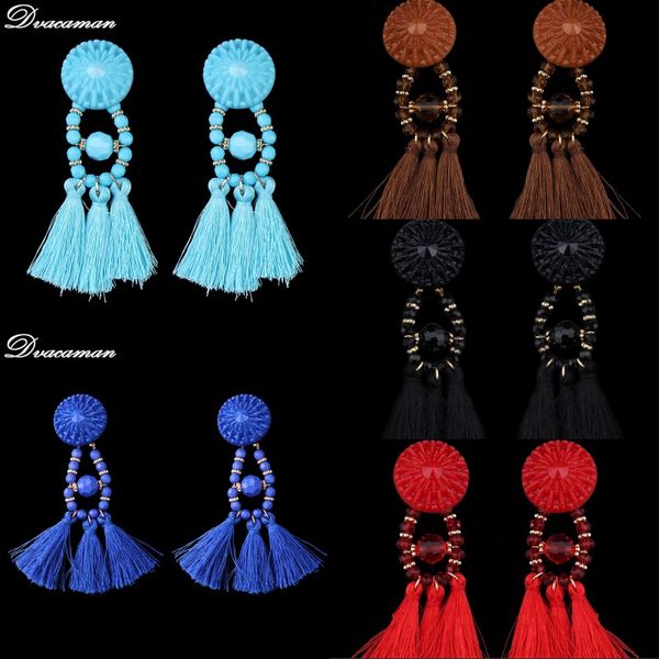 dvacaman charm women bijoux bohemian long tassel earrings manual jewelry office lady drop hang earrings pendants, Silver
dvacaman charm women bijoux bohemian long tassel earrings manual jewelry office lady drop hang earrings pendants, Silver