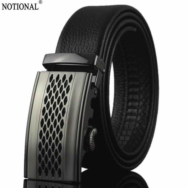 notional leather belt men male genuine leather automatic buckle fashion designer mens belts luxury black nx2077, Black;brown
notional leather belt men male genuine leather automatic buckle fashion designer mens belts luxury black nx2077, Black;brown