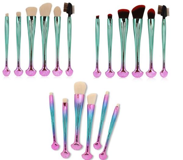 professional makeup brushes set shell shape mermaid blending powder eyeshadow contour concealer blush cosmetic makeup tools
professional makeup brushes set shell shape mermaid blending powder eyeshadow contour concealer blush cosmetic makeup tools
