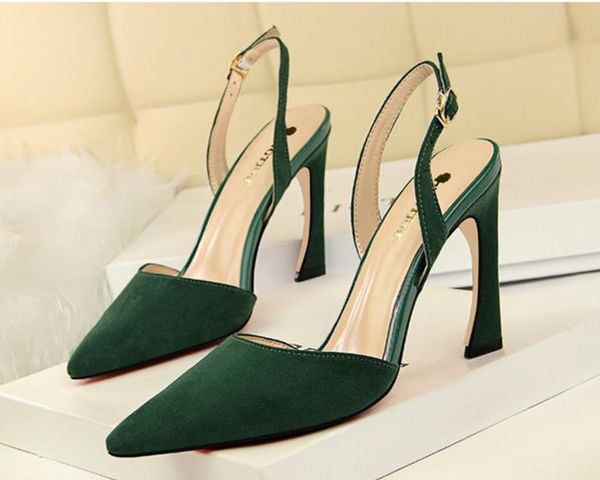 fashion woman flock back strap sandal lady hollow out nightclub buckle high heel shoes female party wedding shoe size34-40, Black
fashion woman flock back strap sandal lady hollow out nightclub buckle high heel shoes female party wedding shoe size34-40, Black