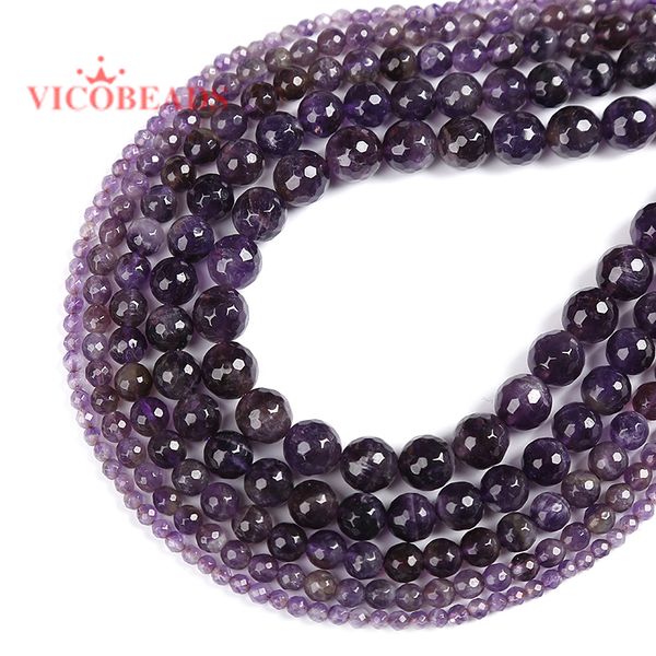 natural stone faceted dark purple amethysts quartz loose beads 15" strand 4 6 8 10 mm for jewelry making
natural stone faceted dark purple amethysts quartz loose beads 15" strand 4 6 8 10 mm for jewelry making