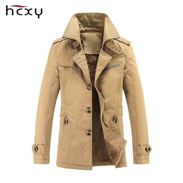 hcxy mens trench coat jacket plus velvet winter long coat male casual solid overcoat men's thick windbreaker, Tan;black
hcxy mens trench coat jacket plus velvet winter long coat male casual solid overcoat men's thick windbreaker, Tan;black