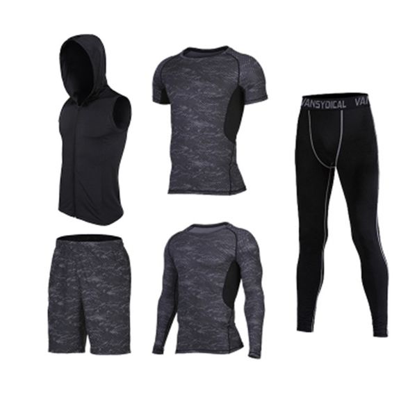 wholesale-2017 quick dry men's running sets 6pieces/sets compression sports suits basketball tights clothes gym fitness jogging sportsw, Black;blue
wholesale-2017 quick dry men's running sets 6pieces/sets compression sports suits basketball tights clothes gym fitness jogging sportsw, Black;blue
