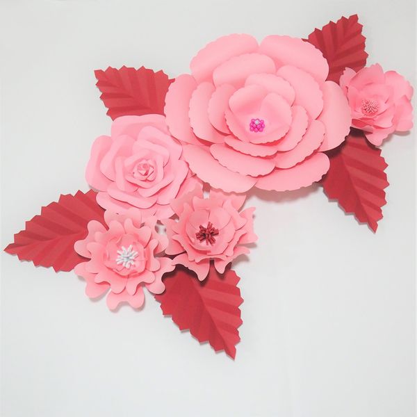 diy 5pcs giant paper flowers red rose 5 leaves flores artificiales fleur artificielle wedding event backdrop party nursery
diy 5pcs giant paper flowers red rose 5 leaves flores artificiales fleur artificielle wedding event backdrop party nursery