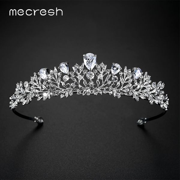 mecresh vivid leaf/plant cz crown and tiara for women 2017 european fashion crystal wedding hair accessories jewelry gift mhg126, Slivery;golden
mecresh vivid leaf/plant cz crown and tiara for women 2017 european fashion crystal wedding hair accessories jewelry gift mhg126, Slivery;golden